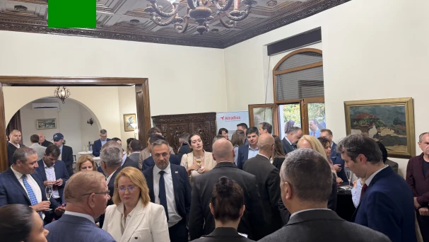 More than 100 guests attended the BRCC reception at the Embassy of Bulgaria in Romania